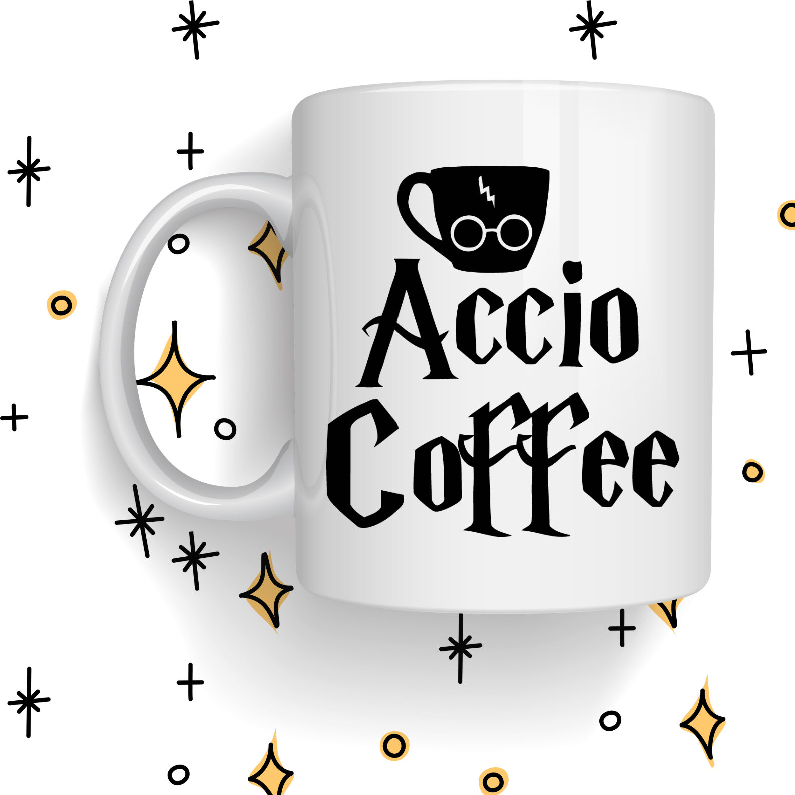 Mug with Accio Coffee Logo